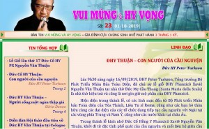 Bản tin Vui Mừng & Hy Vọng số 23