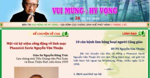 Bản tin Vui Mừng & Hy Vọng số 24