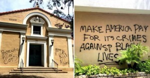 Hàng loạt các nhà thờ Công Giáo tại 6 tiểu bang của Hoa Kỳ bị tấn công, nhà xứ cũng bị cướp phá