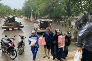 CCS Huế mang quà chia sẻ đến anh em tại Quảng Trị