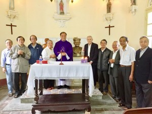 Thánh lễ đầu tháng 3 tại nhà lưu niệm ĐĐK Phanxicô Xaviê