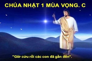 Chúa nhật I Mùa Vọng năm C. Tỉnh táo đề phòng