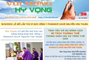 Bản tin Vui Mừng & Hy Vọng số 38