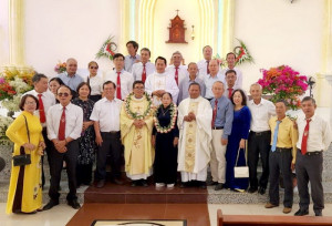 Tham dự Lễ Tạ Ơn của Tân Linh mục Đan sĩ Đaminh Saviô Trần Thái Điểm F1/HT66