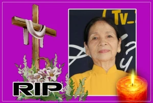 Chị Maria Trần Thị Ánh đã được Chúa gọi về