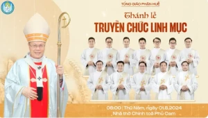 Giới thiệu tiến chức Linh mục Tgp Huế năm 2024
