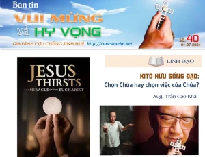 Bản tin Vui Mừng & Hy Vọng số 40