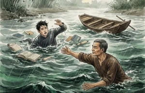 Vị học giả và người lái đò