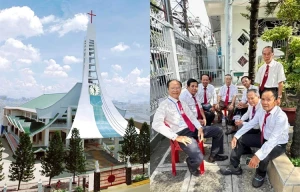 Ngày hạnh phúc của nhóm “cái bang” lạc quyên tại nhà thờ Tân Phú Hòa