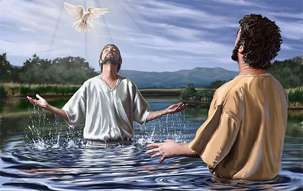 Lễ Chúa Giê-su chịu phép Rửa. Chúa chịu phép Rửa vì tội lỗi muôn dân