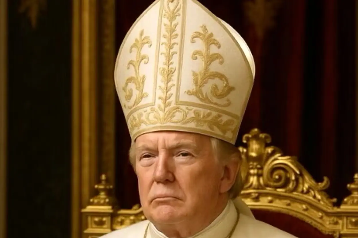 Donald Trump as pope