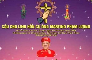 Cụ Ông Martinô Phạm Lượng vừa được Chúa gọi về